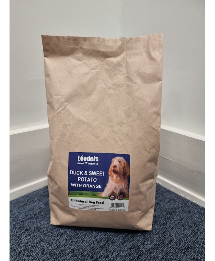 Leeders Duck and Sweet Potato and Orange 2kg & 12kg